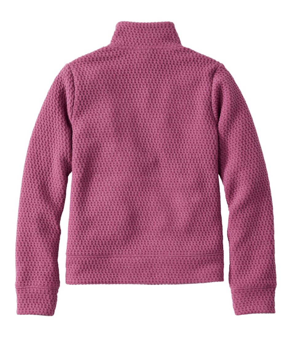 Glow-in-the-Dark Quarter-Zip Kids' Ridgeknit Pullover
