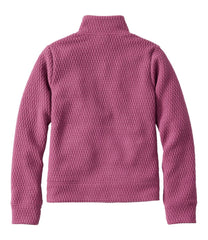 Glow-in-the-Dark Quarter-Zip Kids' Ridgeknit Pullover
