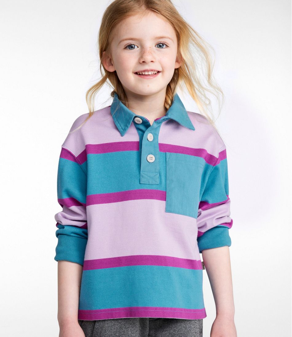 Kids' Striped Rugby Shirt