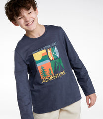 Long-Sleeve Glow-in-the-Dark Kids' Graphic Tee