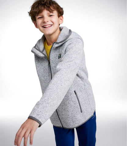 Kids' L.L.Bean Sweater Fleece, Hooded