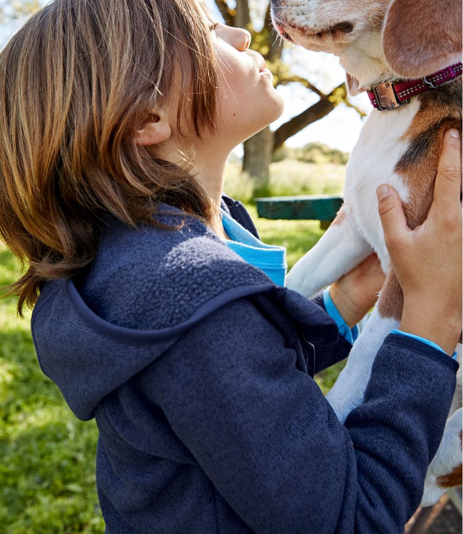 Hooded Kids' L.L.Bean Sweater Fleece