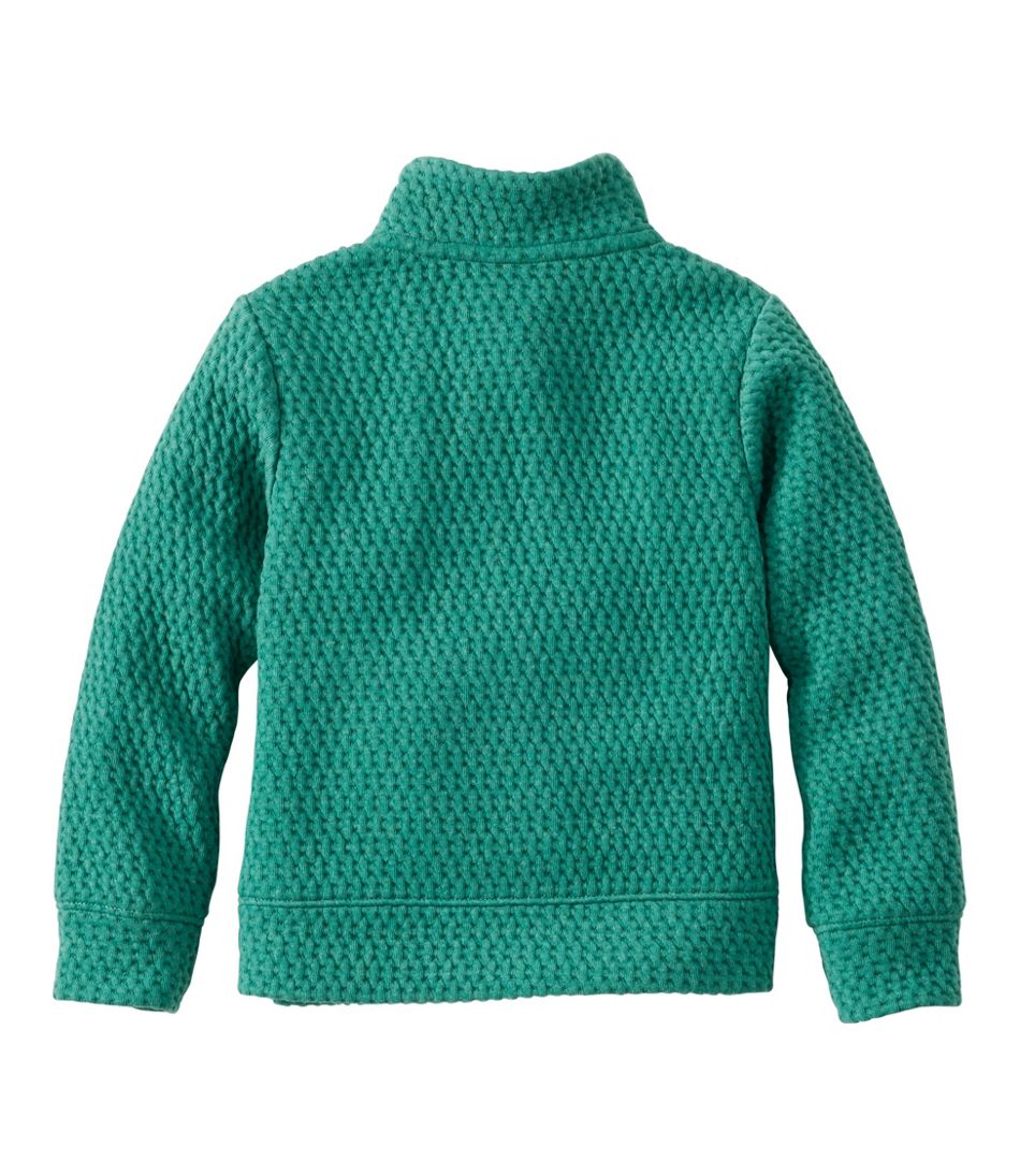 Glow-in-the-Dark Quarter-Zip Toddlers' Ridgeknit Pullover