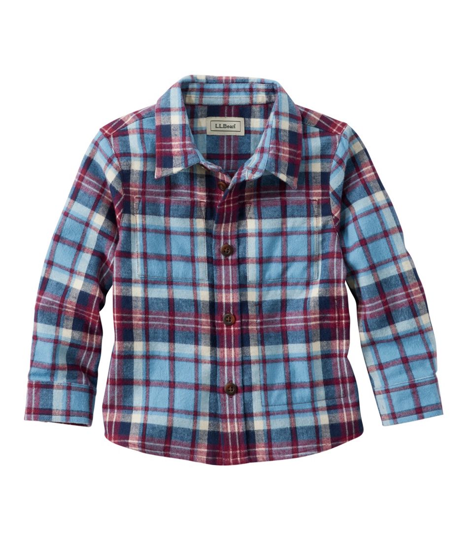 Toddlers' Scotch Plaid Flannel Shirt
