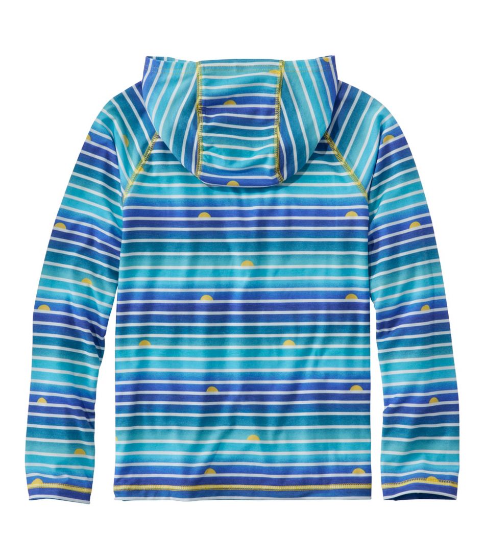 Long-Sleeve Stripe Kids' Everyday SunSmart® Hooded Tee