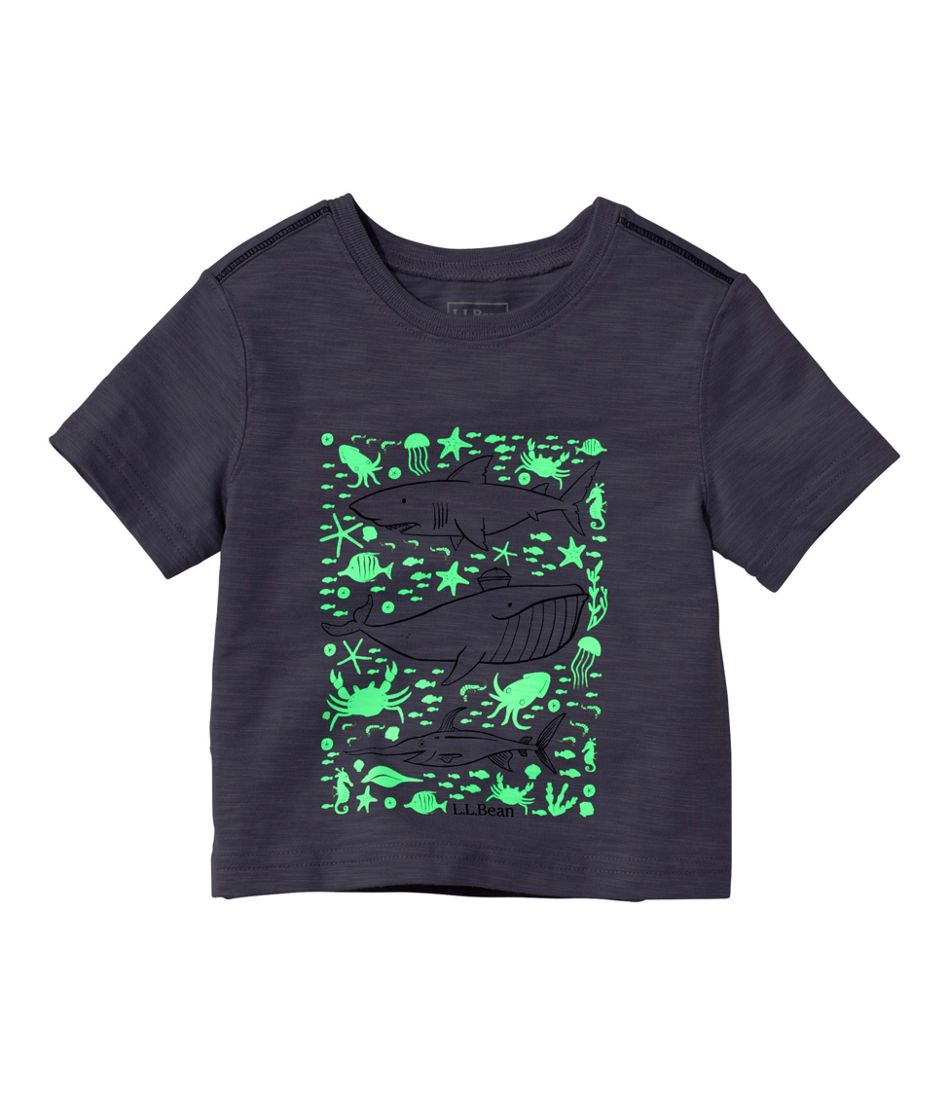 Short-Sleeve Glow-In-The-Dark Toddlers' Graphic Tee