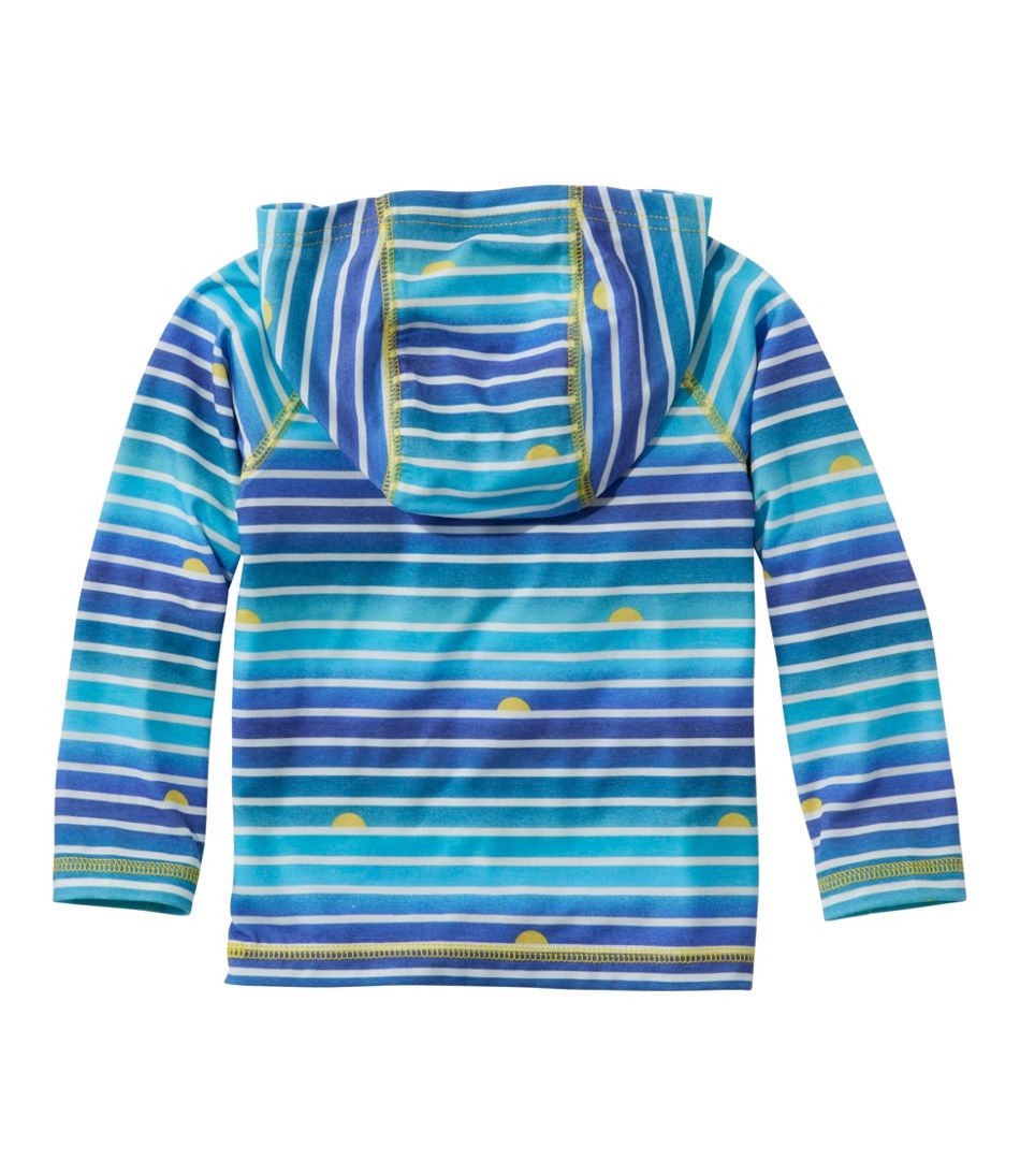 Toddlers' Everyday SunSmart® Hooded Tee Long-Sleeve Stripe