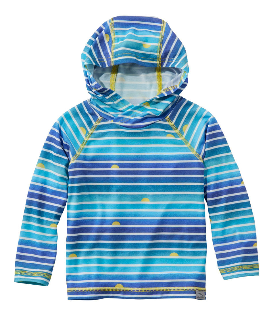 Long-Sleeve Stripe Toddlers' Everyday SunSmart® Hooded Tee