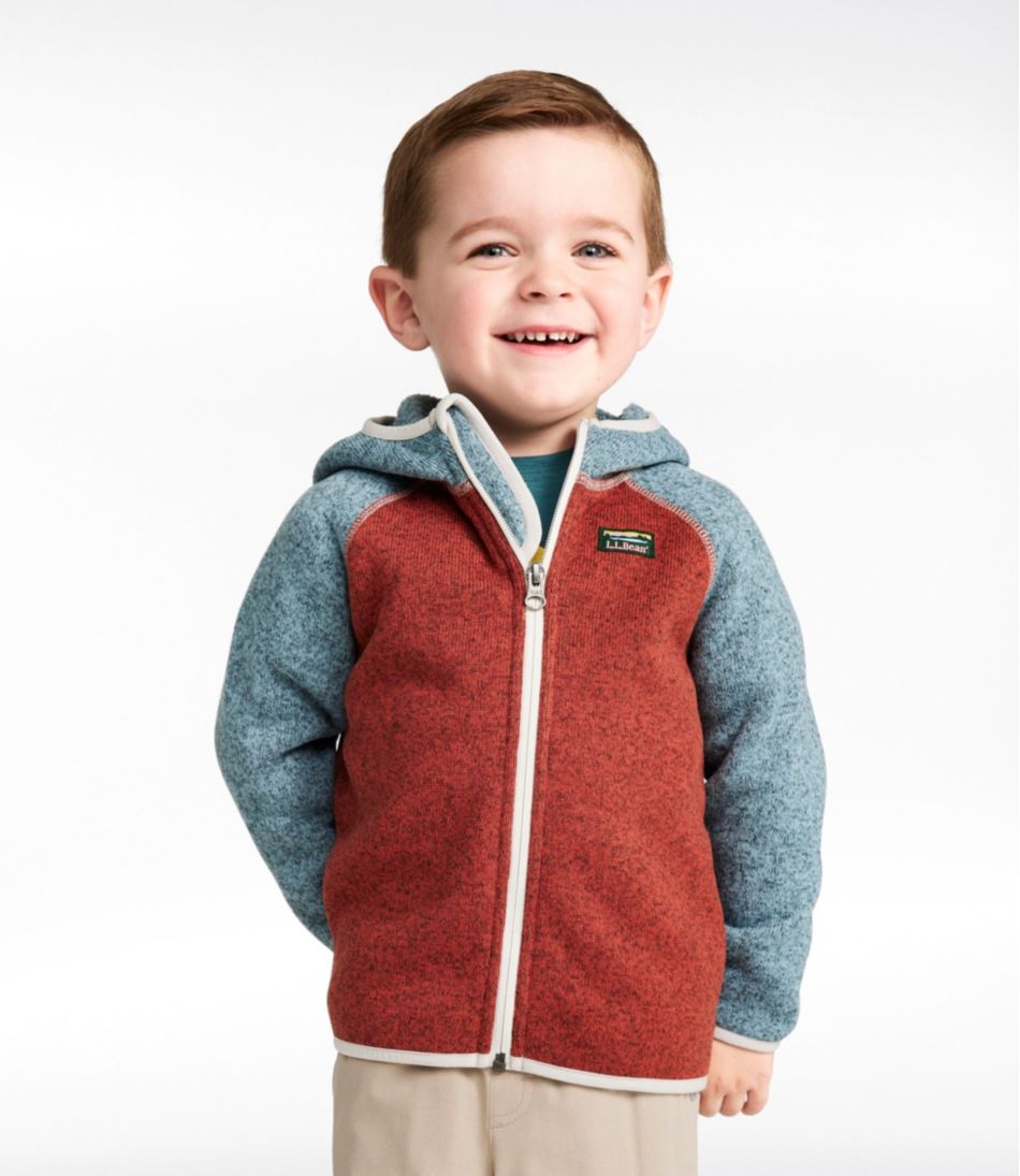 Hooded Colorblock Infants' and Toddlers' L.L.Bean Sweater Fleece