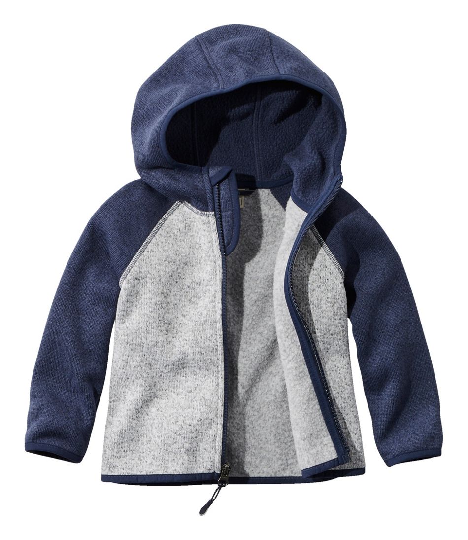 Hooded Colorblock Infants' and Toddlers' L.L.Bean Sweater Fleece