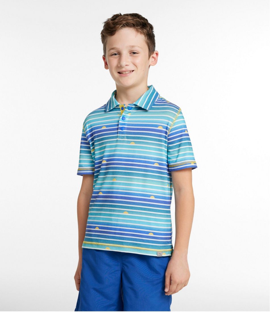 Print Kids' Everyday SunSmart® Polo