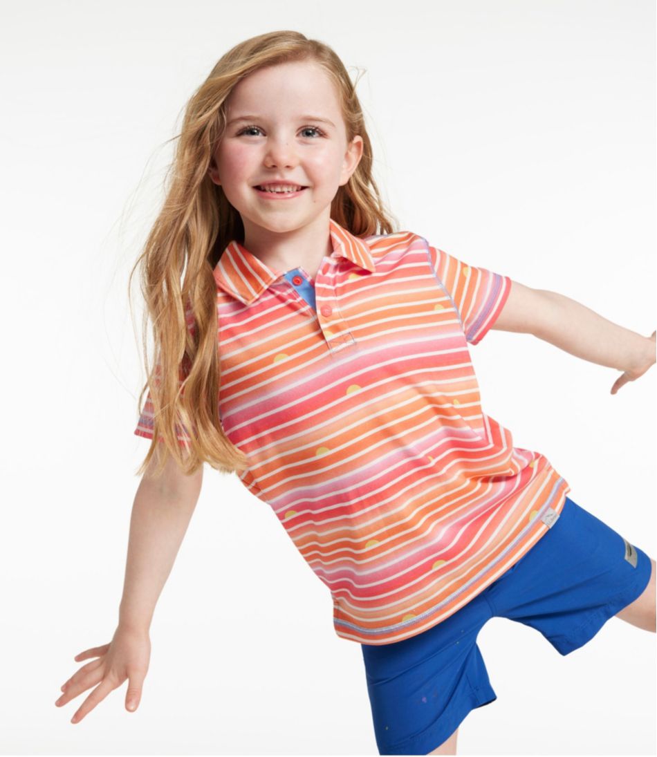 Print Kids' Everyday SunSmart® Polo