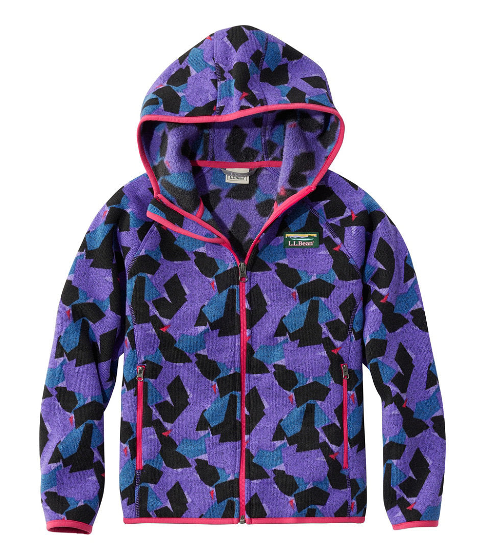 Kids' L.L.Bean Sweater Fleece Hooded Print
