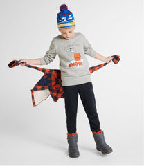 Kids' L.L.Bean x Peanuts Crew Sweatshirt