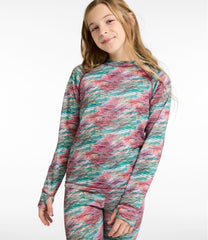 Top Print Kids' Wicked Warm Midweight Long Underwear
