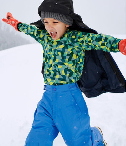 Kids' Wicked Warm Midweight Long Underwear, Top Print