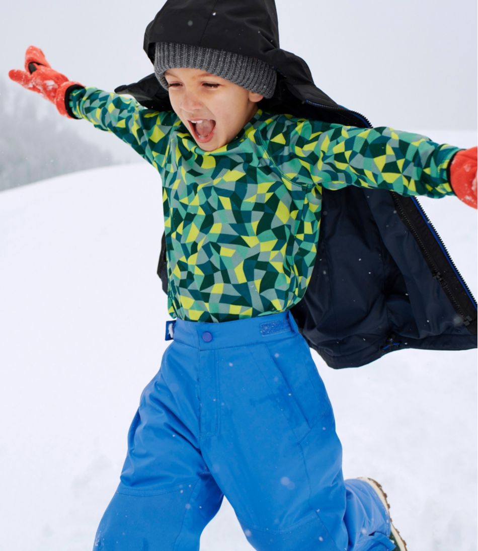 Top Print Kids' Wicked Warm Midweight Long Underwear