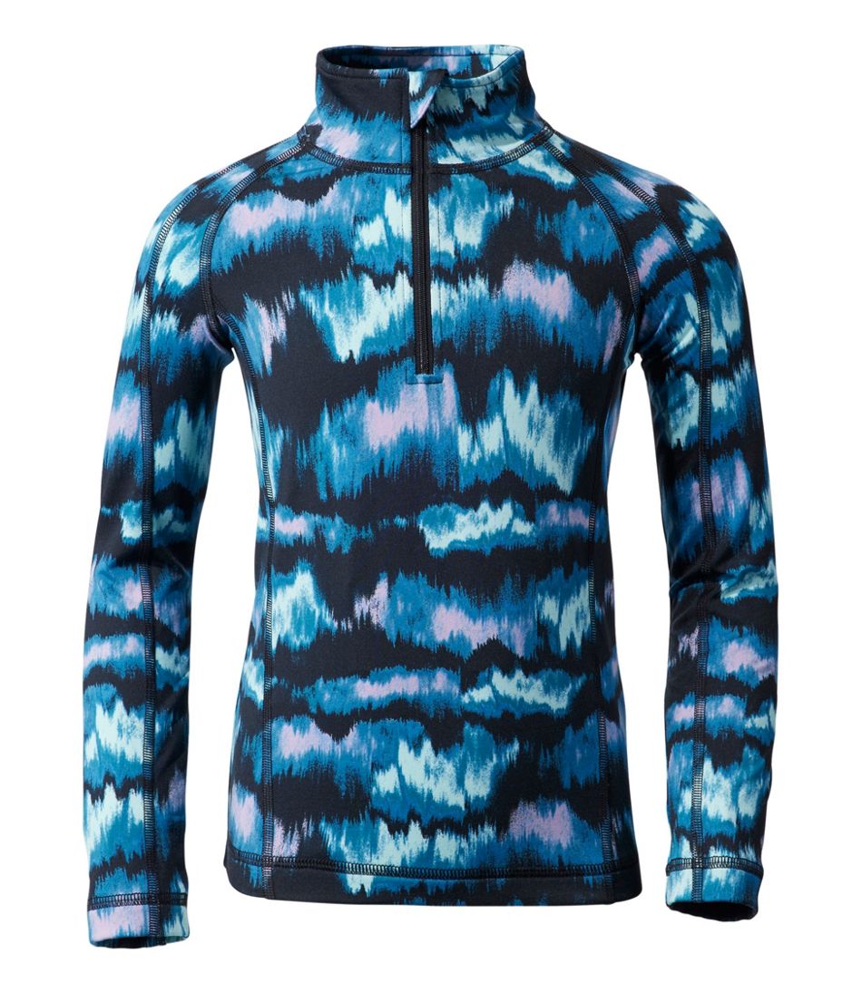 Expedition-Weight Print Top Little Kids' Wicked Warm Long Underwear