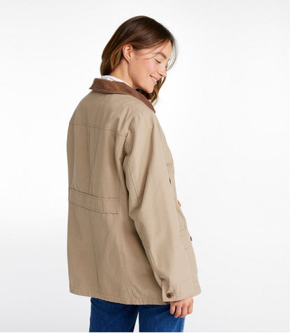 Women's Adirondack Barn Coat, Flannel-Lined