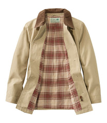 Flannel-Lined Women's Adirondack Barn Coat