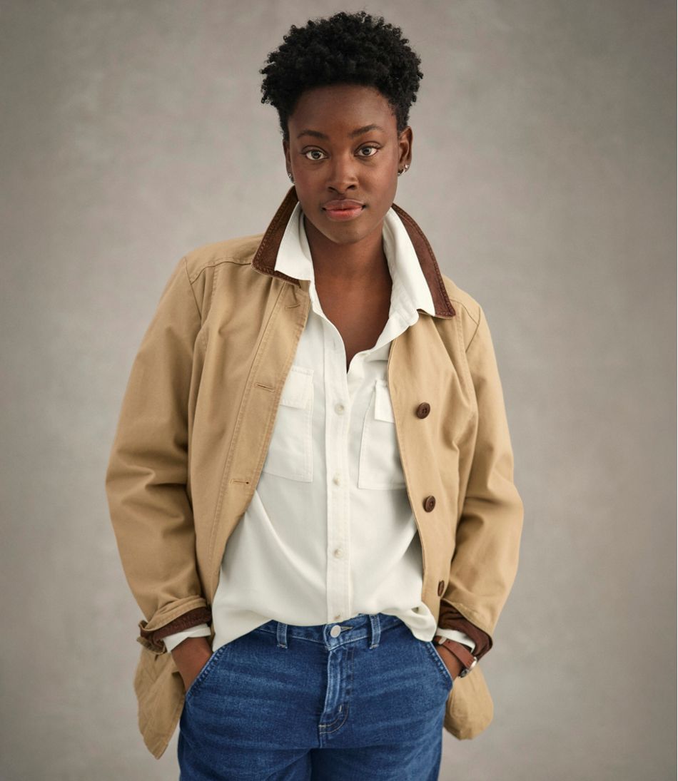 Flannel-Lined Women's Adirondack Barn Coat