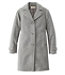 Three-Quarter Length Women's Classic Lambswool Polo Coat