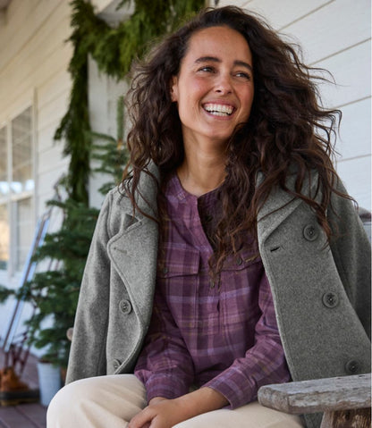 Women's Classic Lambswool Peacoat