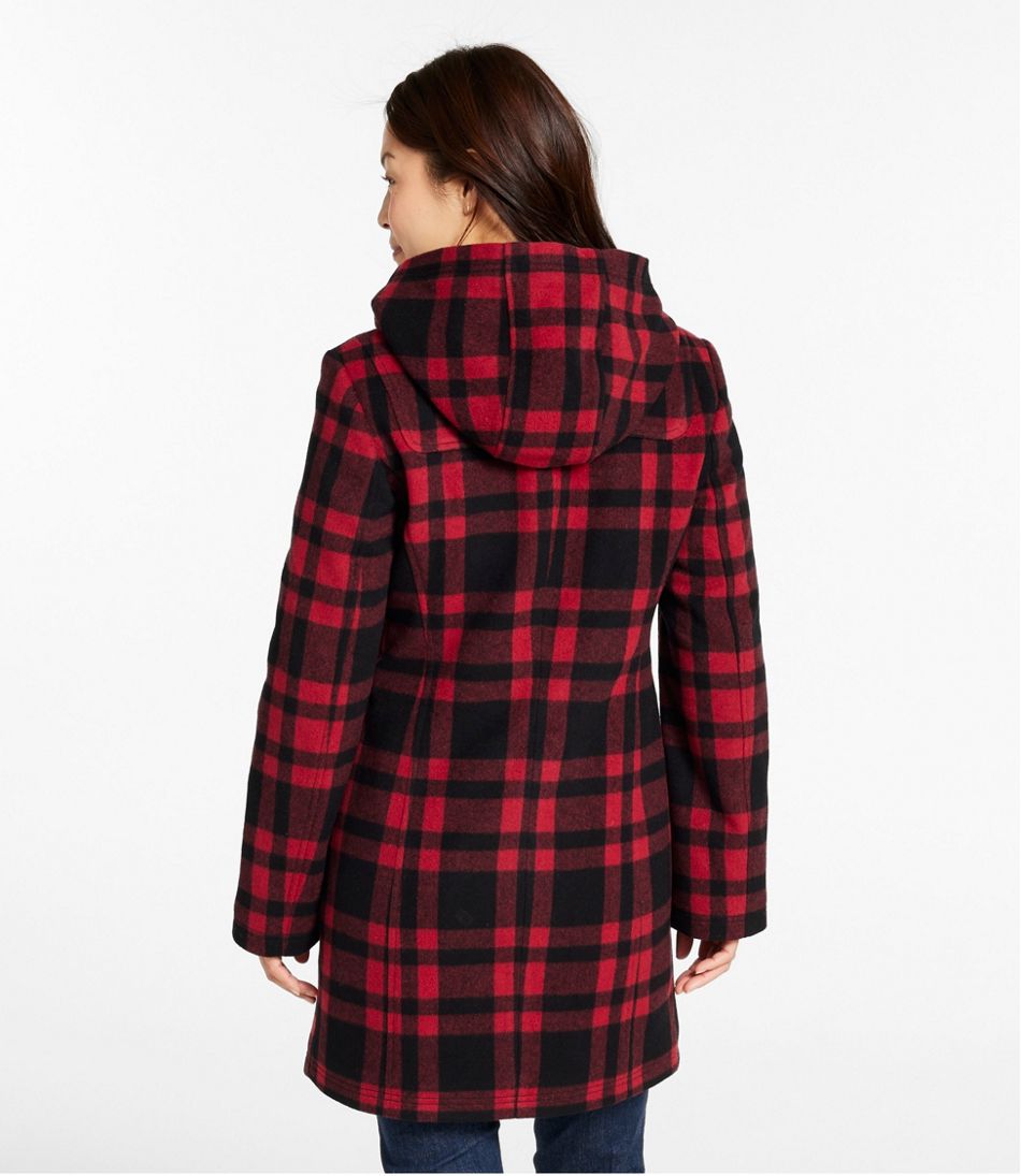 Pattern Women's Classic Lambswool Duffel Coat