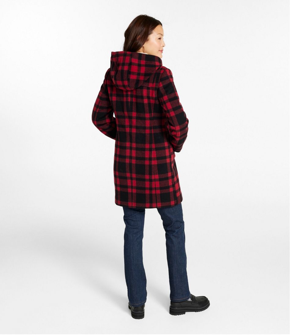 Pattern Women's Classic Lambswool Duffel Coat