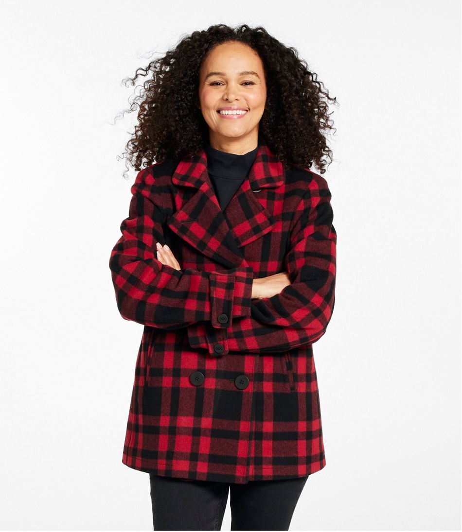 Women's Classic Lambswool Peacoat Pattern