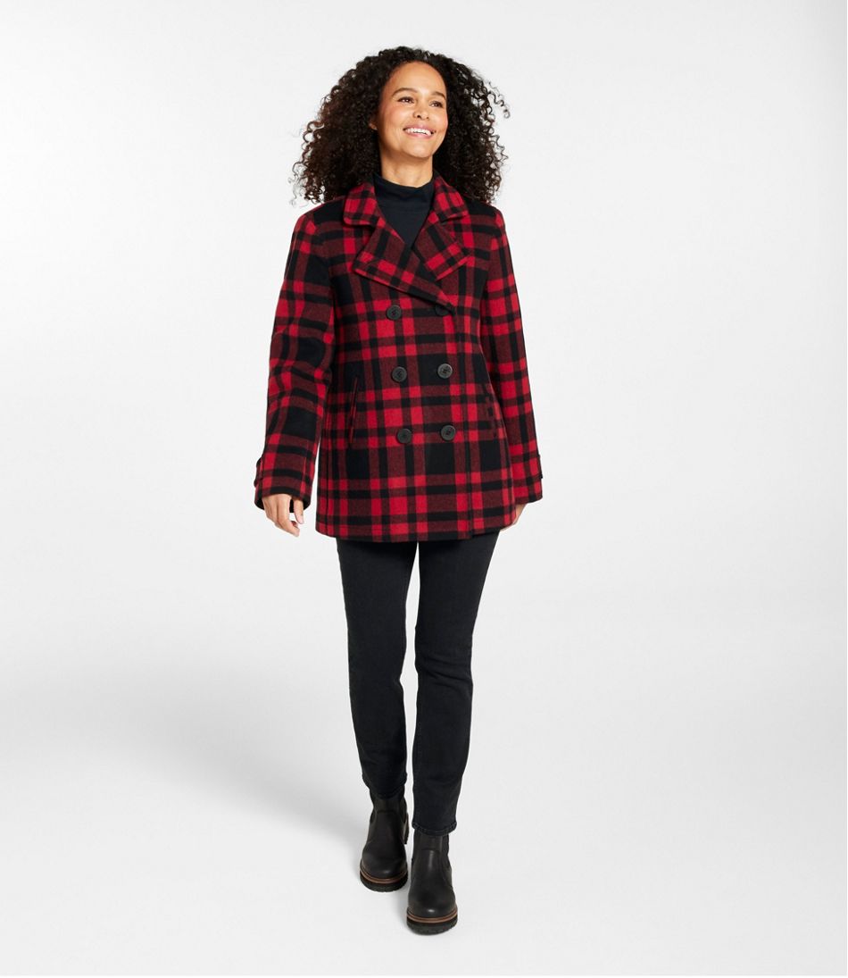 Women's Classic Lambswool Peacoat Pattern