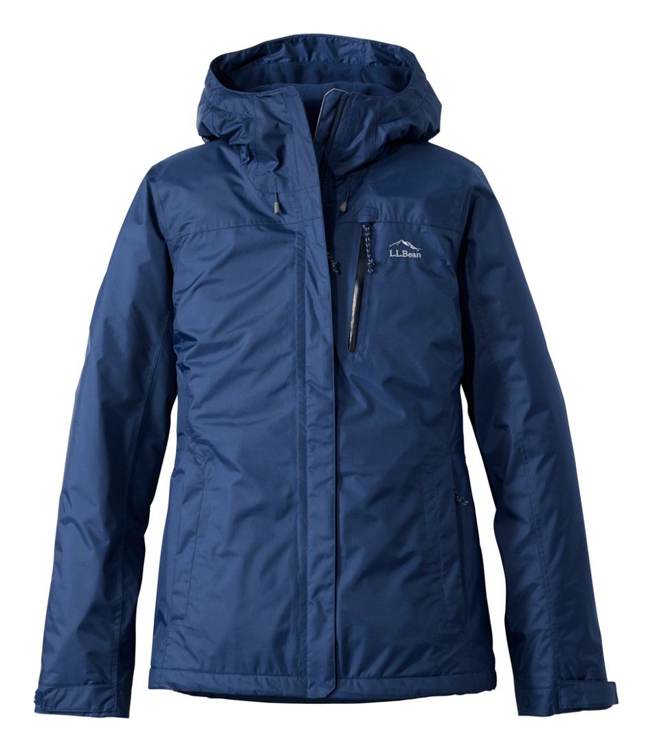 Women's Trail Model Rain Jacket Fleece-Lined