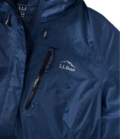 Women's Trail Model Rain Jacket, Fleece-Lined