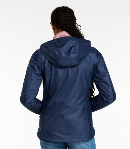Women's Trail Model Rain Jacket, Fleece-Lined