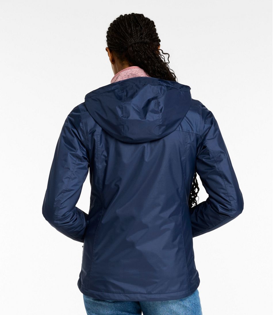 Women's Trail Model Rain Jacket Fleece-Lined