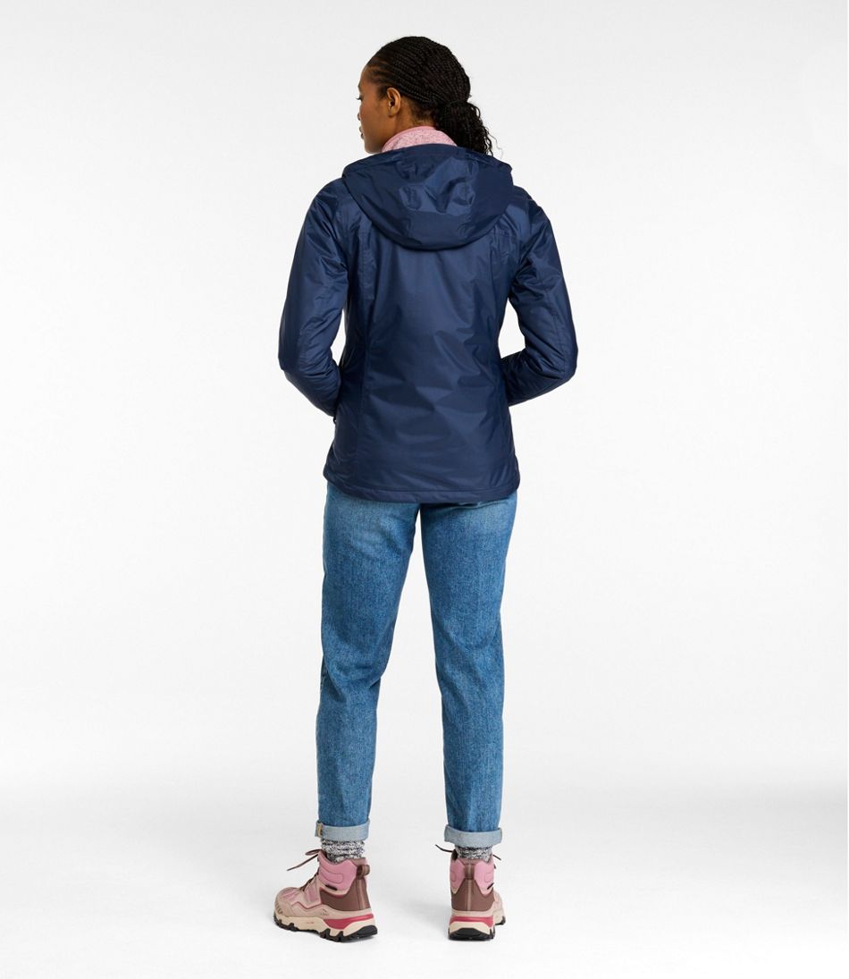 Women's Trail Model Rain Jacket Fleece-Lined