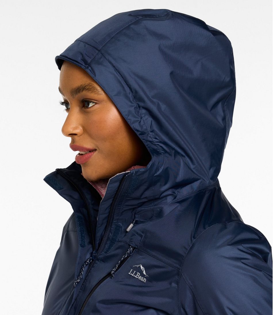 Women's Trail Model Rain Jacket Fleece-Lined