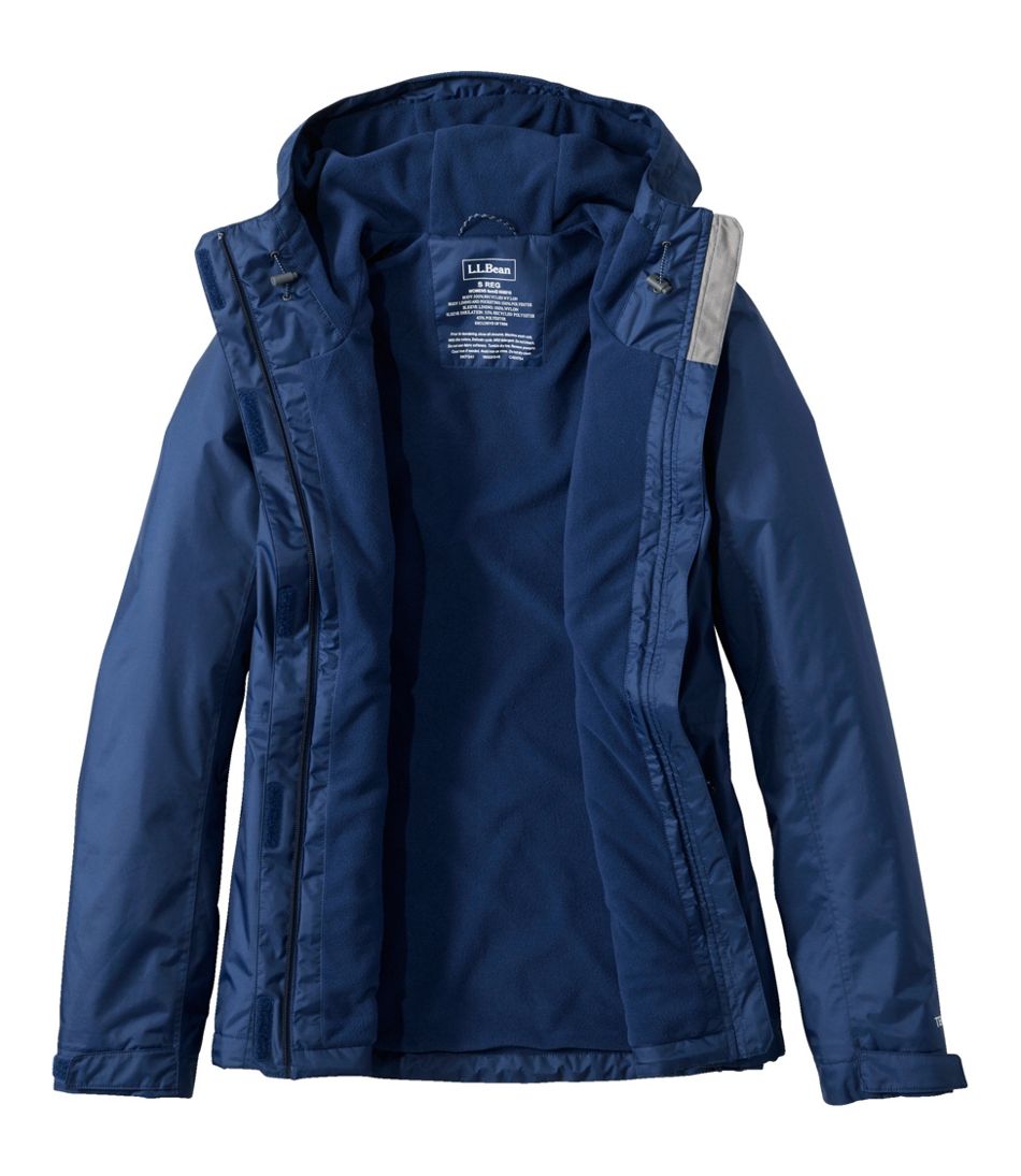Women's Trail Model Rain Jacket Fleece-Lined