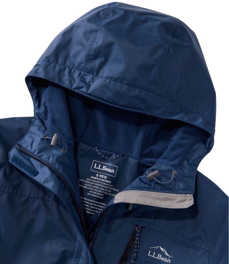 Women's Trail Model Rain Jacket Fleece-Lined