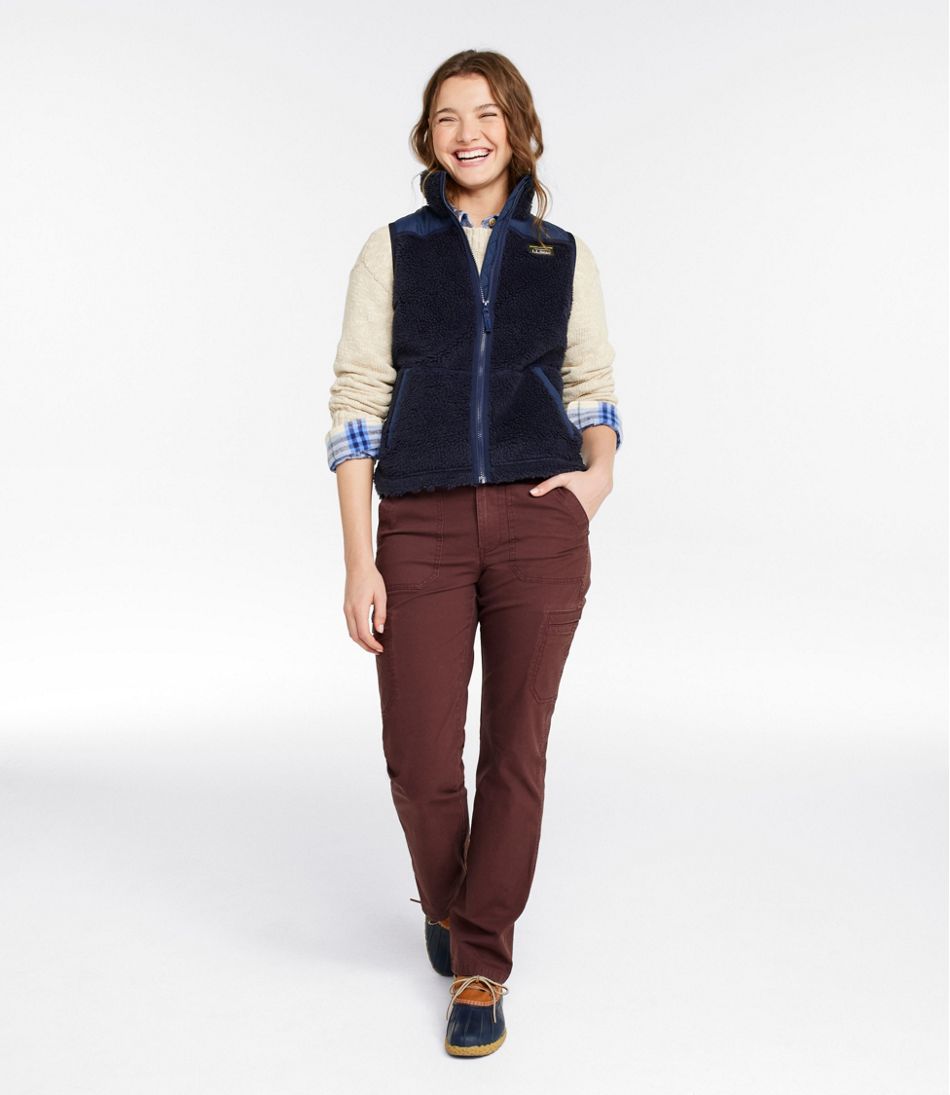 Women's Bean's Sherpa Fleece Vest