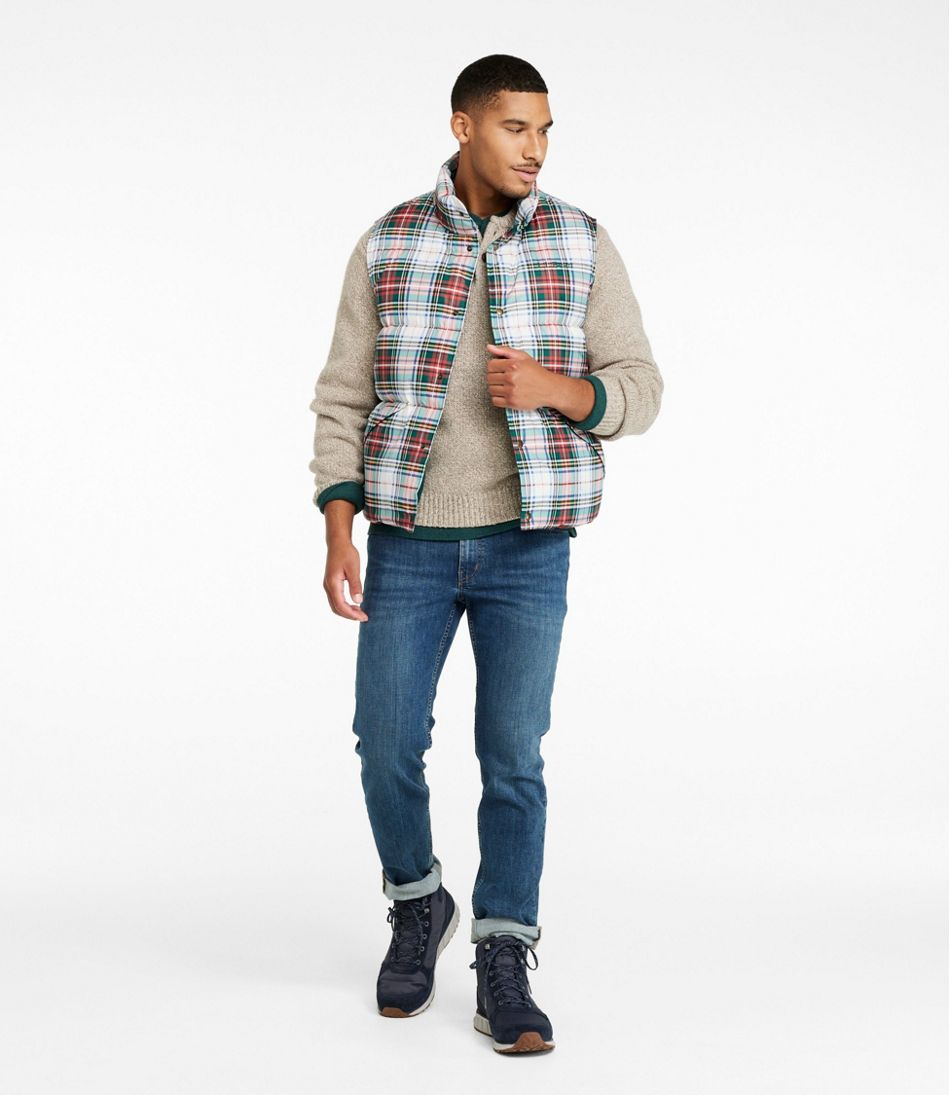 Adults' Bean's Trail Model Down Vest '82, Print