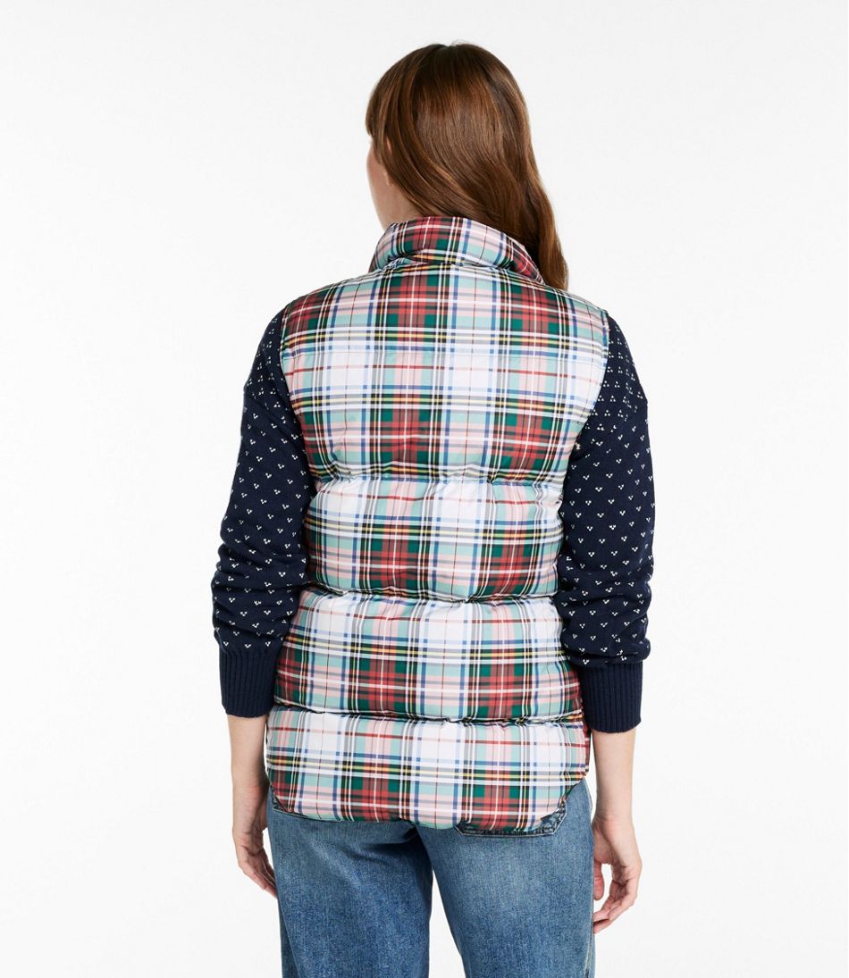 Adults' Bean's Trail Model Down Vest '82 Print