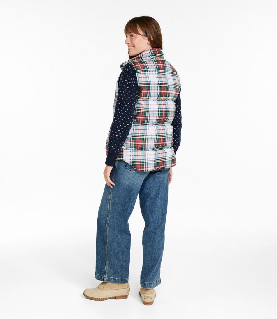 Adults' Bean's Trail Model Down Vest '82 Print