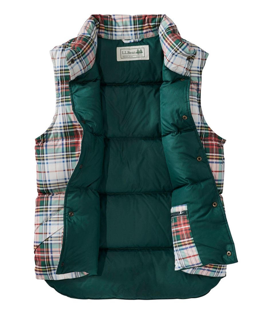 Adults' Bean's Trail Model Down Vest '82 Print