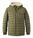 Men's Mountain Classic Down Hooded Jacket Sherpa-Lined
