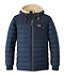 Men's Mountain Classic Down Hooded Jacket Sherpa-Lined