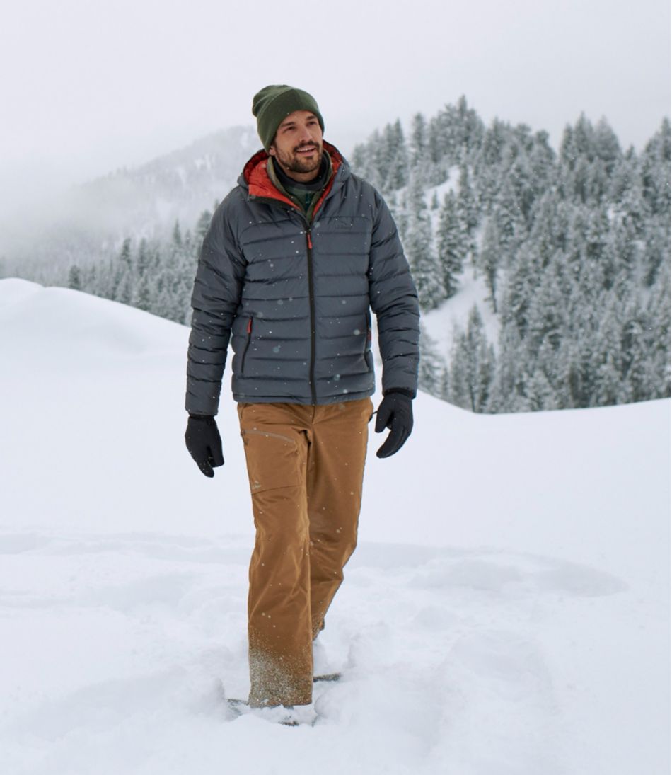 Men's Bean's Down Hooded Jacket