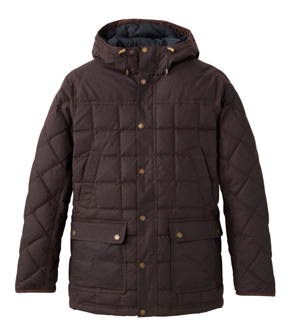 Men's Upcountry Waxed Down Hooded Jacket