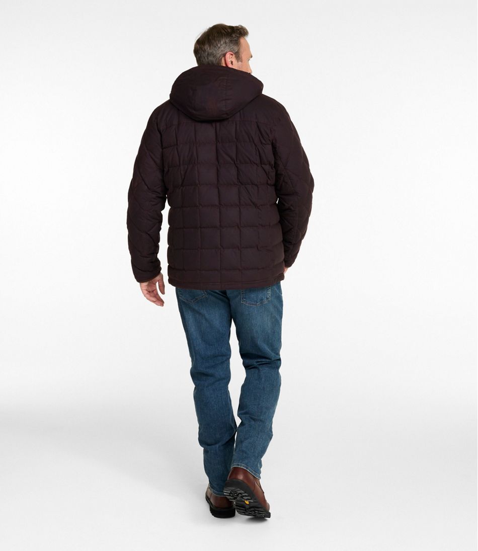 Men's Upcountry Waxed Down Hooded Jacket
