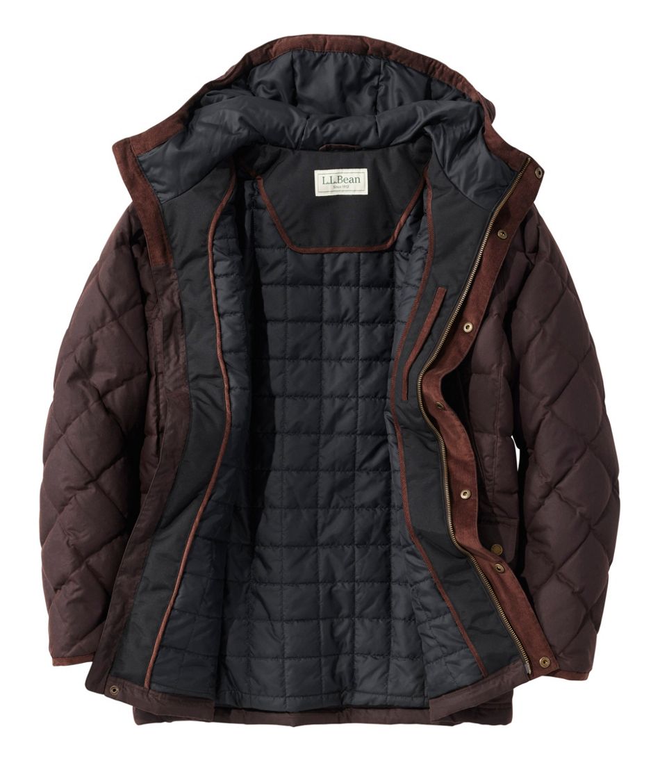Men's Upcountry Waxed Down Hooded Jacket